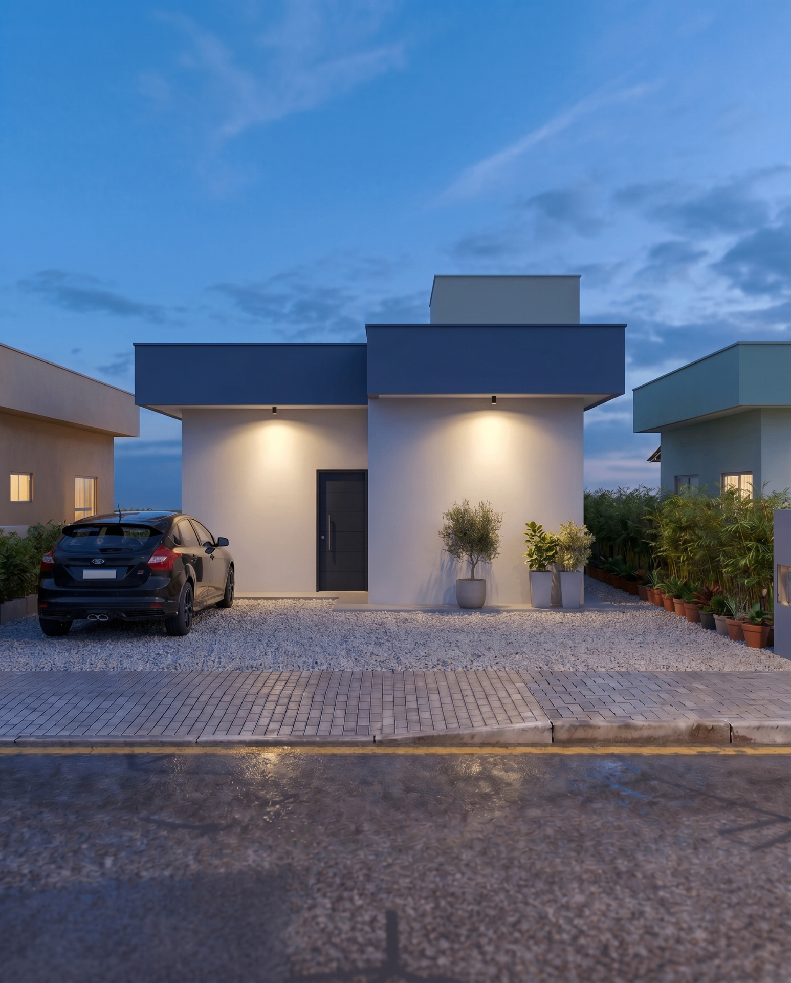 Fachada Noturna